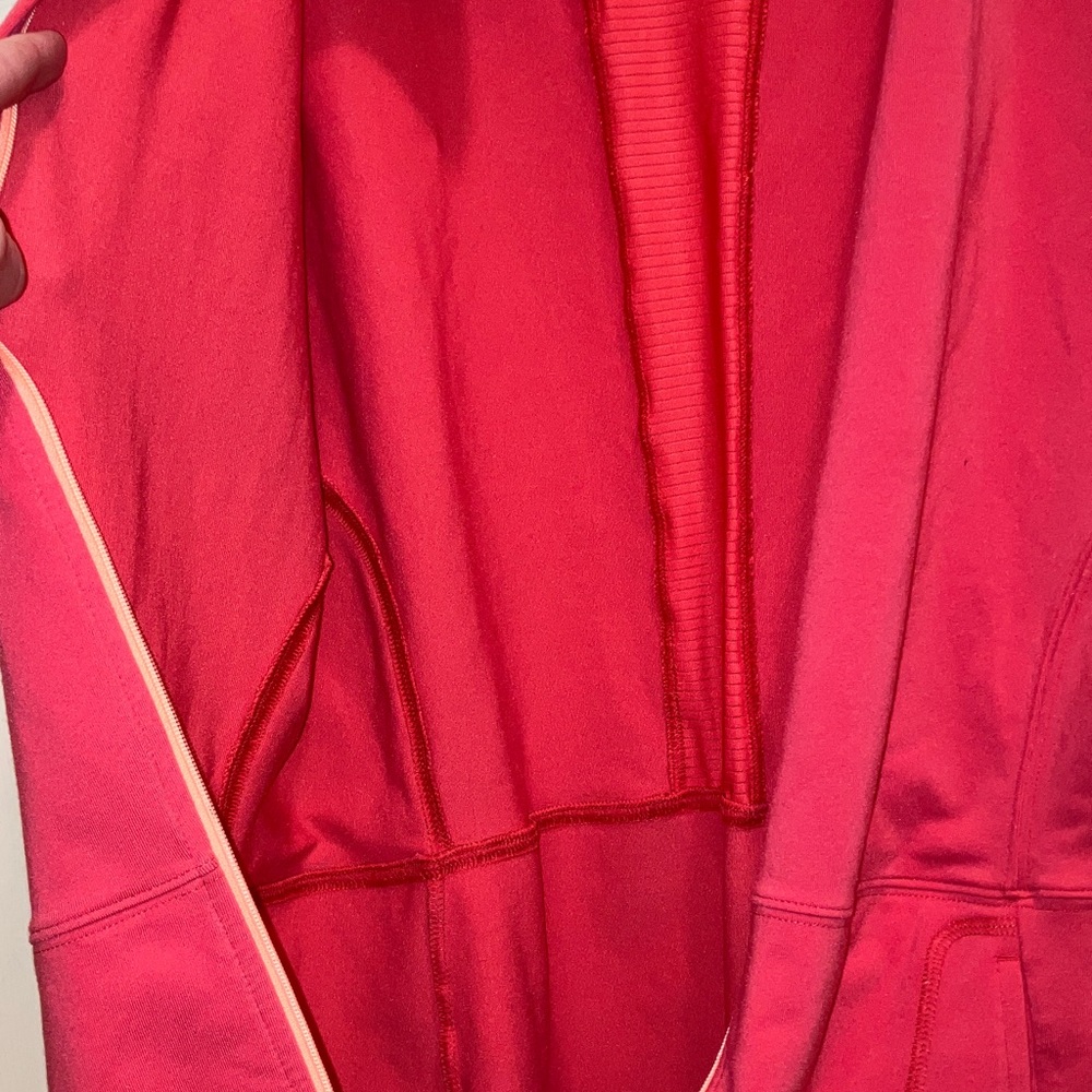 The North Face VaporWick Full Zip Jacket Pink Coral Size L Excellent Condition - Picture 6 of 7